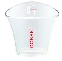 Champagne Gosset plexi Champagnekoeler (1 fles)